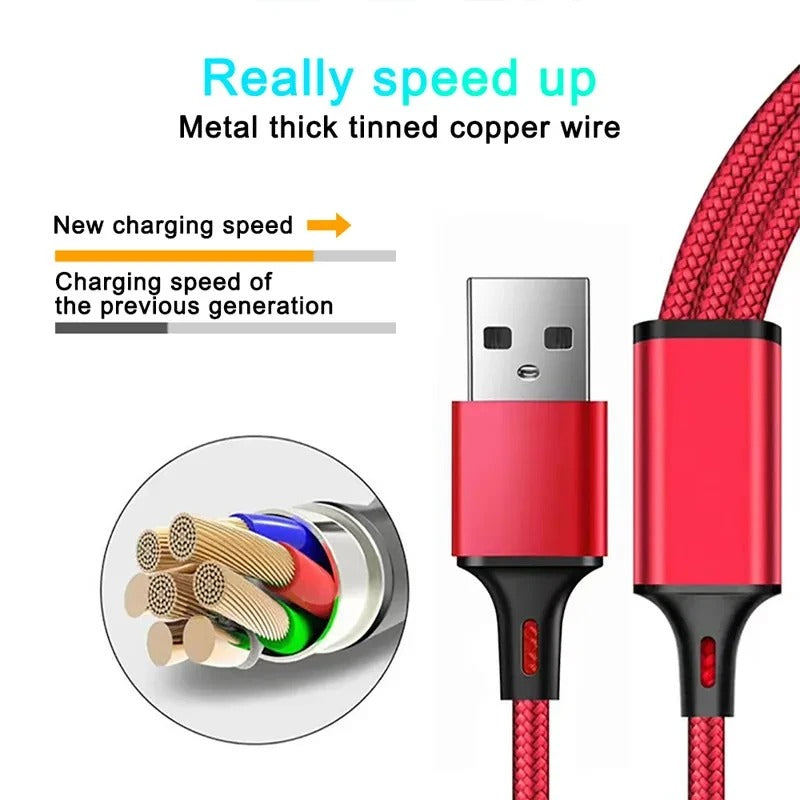 3in1 Charging Cable Multi Usb