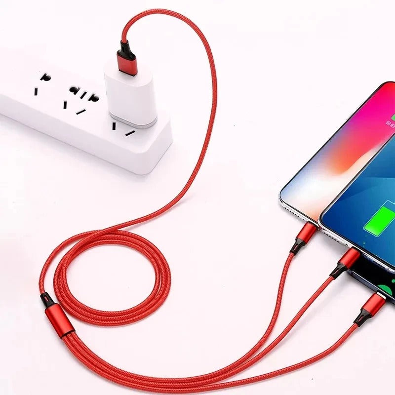 3in1 Charging Cable Multi Usb